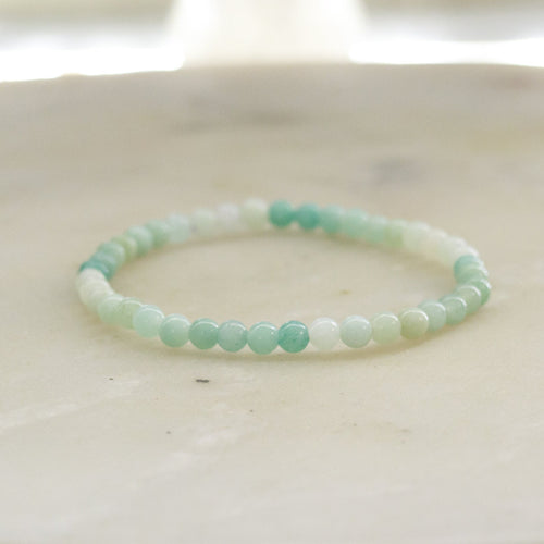 Amazonite Bracelet – XS crystal – Corona Charms