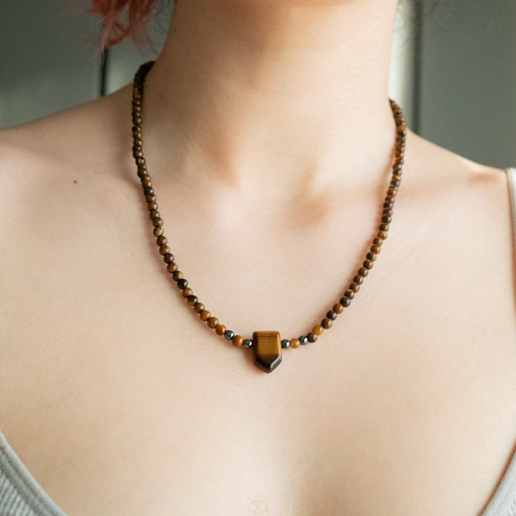Grounding Necklace – crystal – Corona Charms