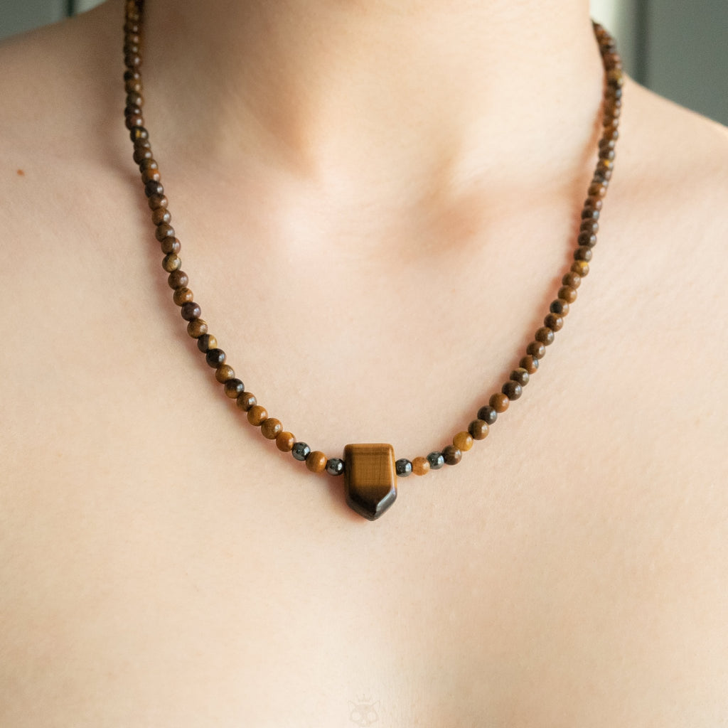 Grounding Necklace – crystal – Corona Charms