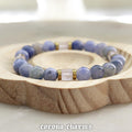 Handmade Sodalite Crystal Bracelet, Spiritual Connection Jewelry – Blue crystal – Corona Charms