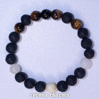 Men's Crystal Bracelet, Healing Stone, Grounding Energy, Masculine Jewelry – XS crystal – Corona Charms